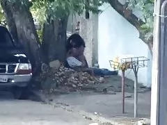هواة ممارسة الجنس في الشارع