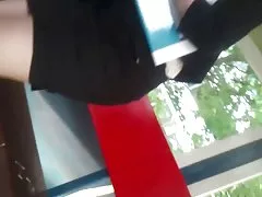 سكرتيرات المصعد 14-فتاة الأعمال يحصل أوبسكيرتيد 2 مرات