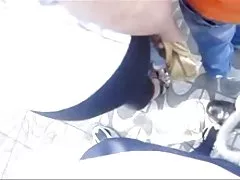 dicking في مكان مزدحم